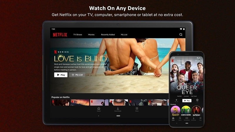 Netflix Apk indir Mod Son Sürüm Ücretsiz Netflix izle
